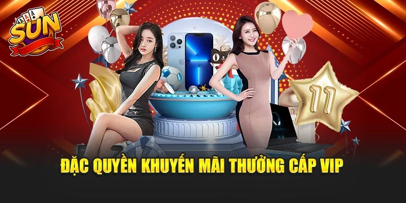 Đặc quyền khuyến mãi thưởng cấp VIP