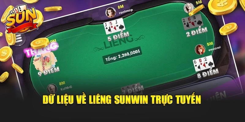 Dữ liệu về liêng Sunwin trực tuyến