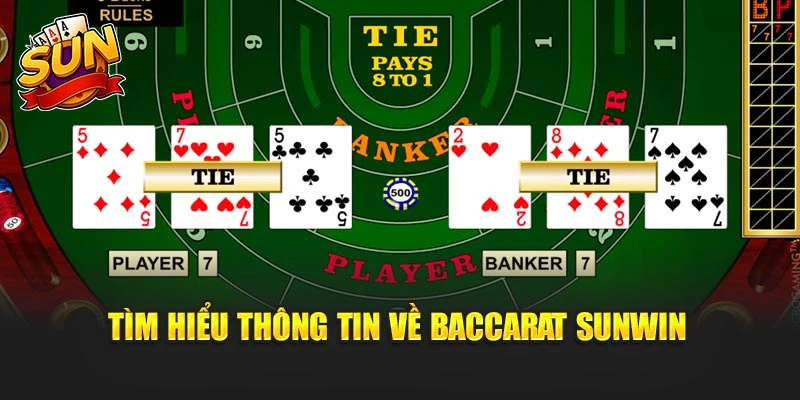 Tìm hiểu thông tin về baccarat Sunwin